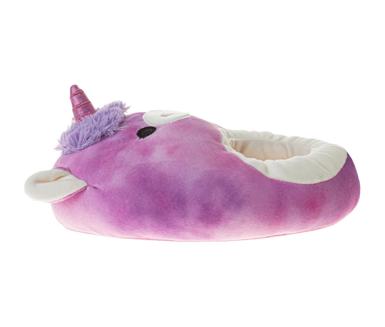 Josmo Squishmallows Lola the Unicorn Toddler Dual Sizes Girls' Slippers - 12-Nov - Bonton