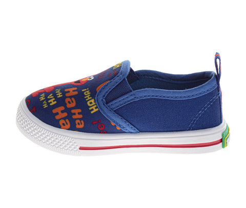 Sesame Street Boys/Girls Elmo Shoes,Slip on Sneaker Toddler,Indoor Outdoor Bottom,Toddler Size 5 to 10