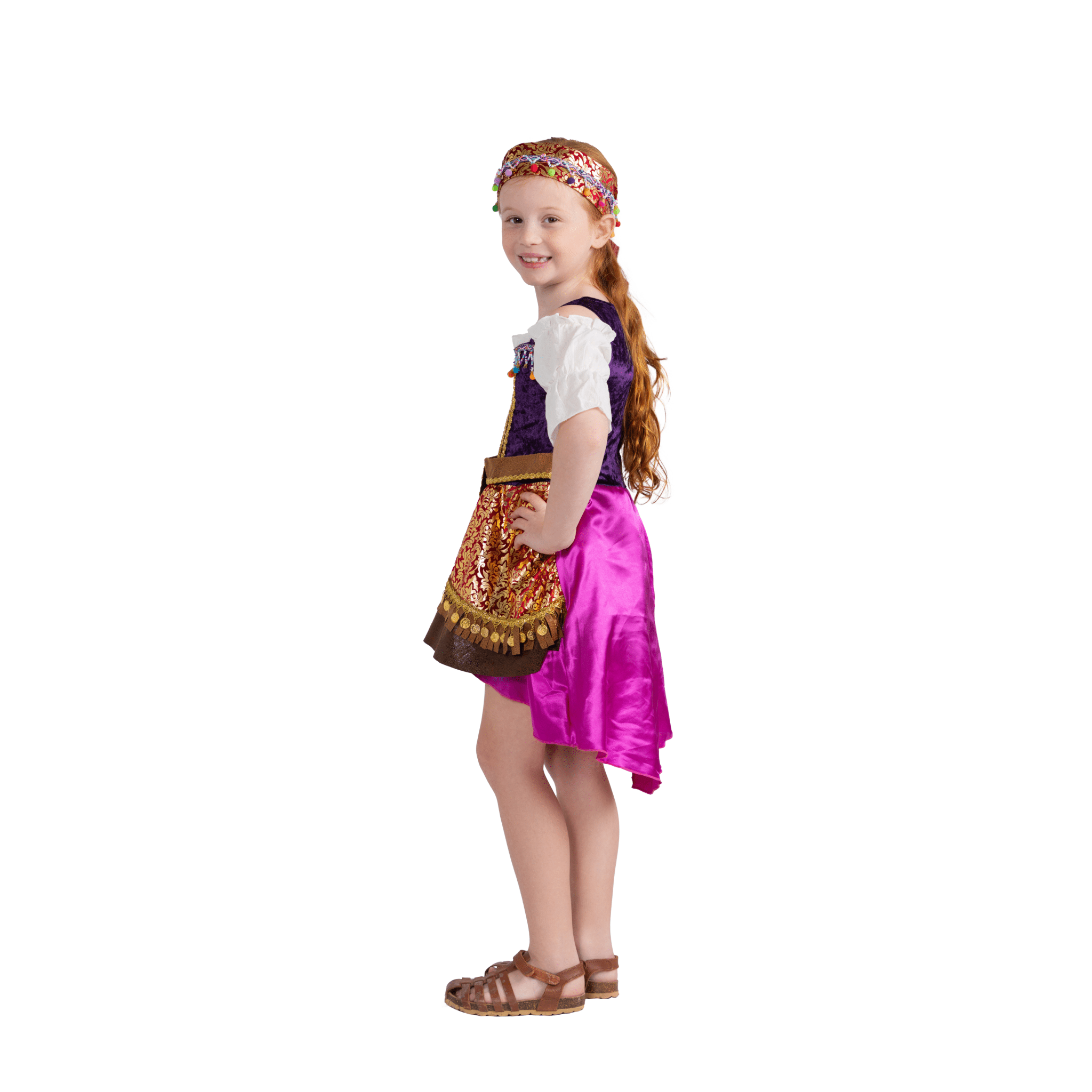  Dress Up America Gypsy Costume - Kids by Dress Up America - T4 (Toddler 2-3) - Bonton