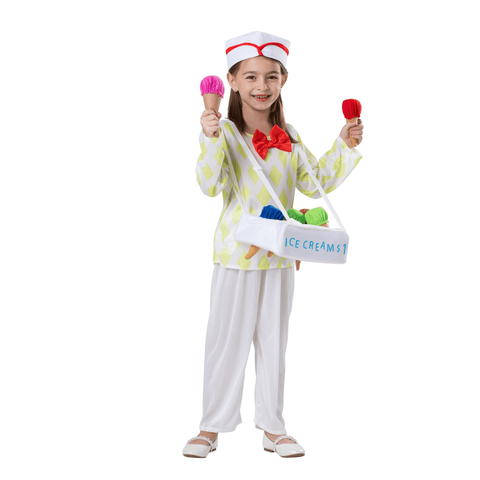 Ice Cream Vendor Costume - Kids by Dress Up America
