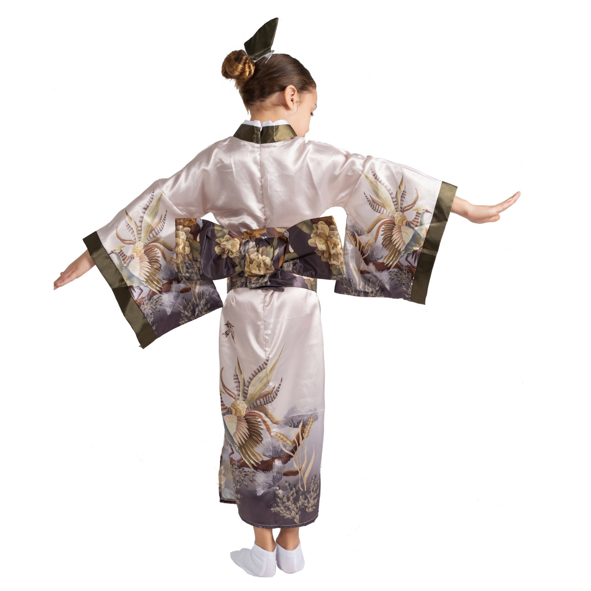  Dress Up America Japanese Kimono Costume - Kids by Dress Up America - T4 (Toddler 2-3) - Bonton