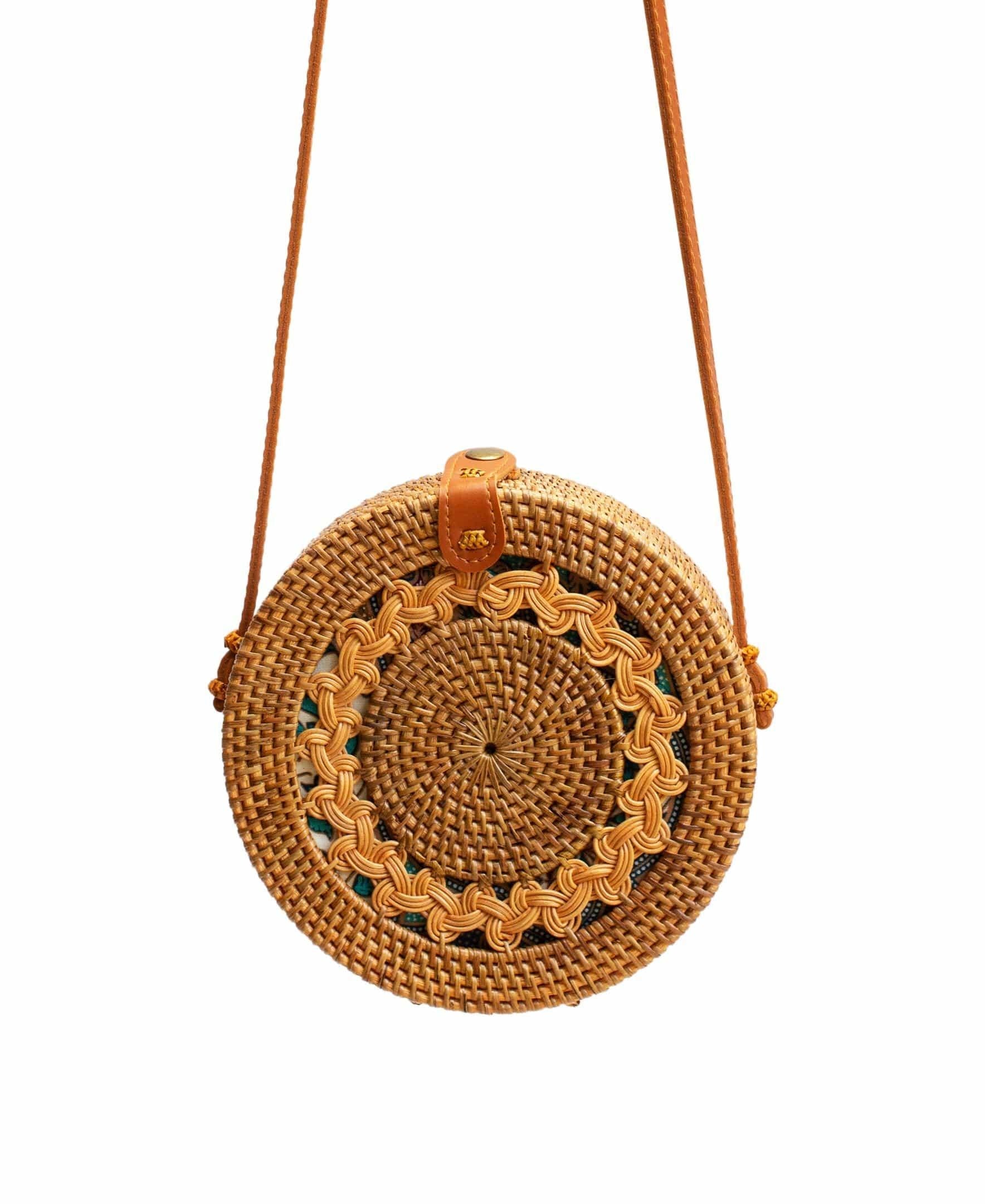  Jelavu Ata Braid Crossbody Bag - Tan - Bonton