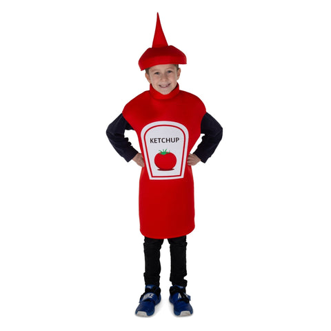 Ketchup Bottle Costume - Kids/Adults by Dress Up America
