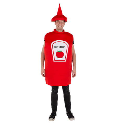 Ketchup Bottle Costume - Kids/Adults by Dress Up America