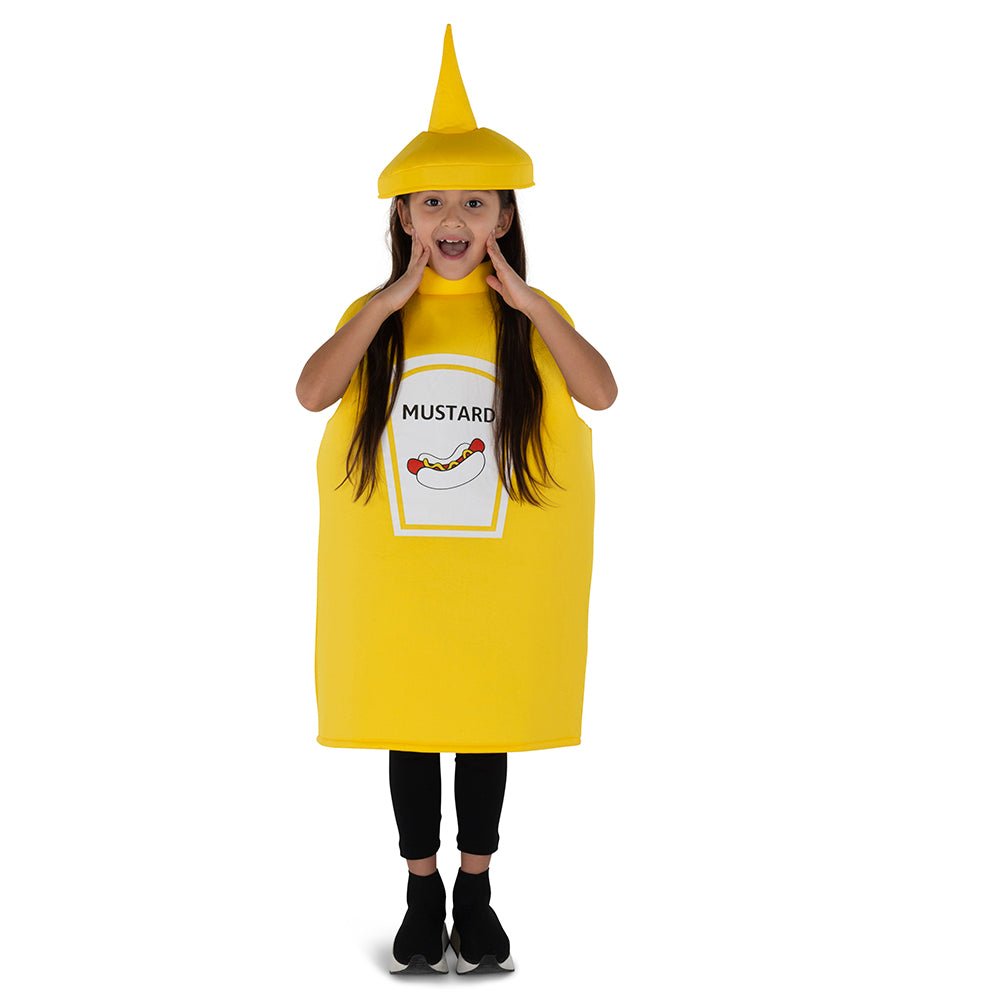  Dress Up America Mustard Bottle Costume - Kids/Adults by Dress Up America - Large (12-14) - Bonton