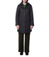  Andrew Marc Rialto Attached Hood Double Diamond Quilts Black - Black - Bonton