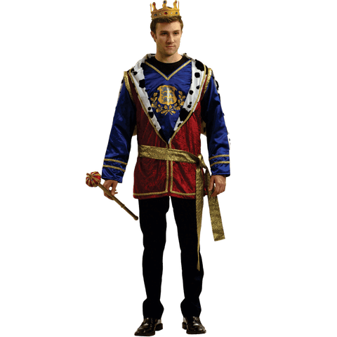 Noble King Costume - Adult by Dress Up America