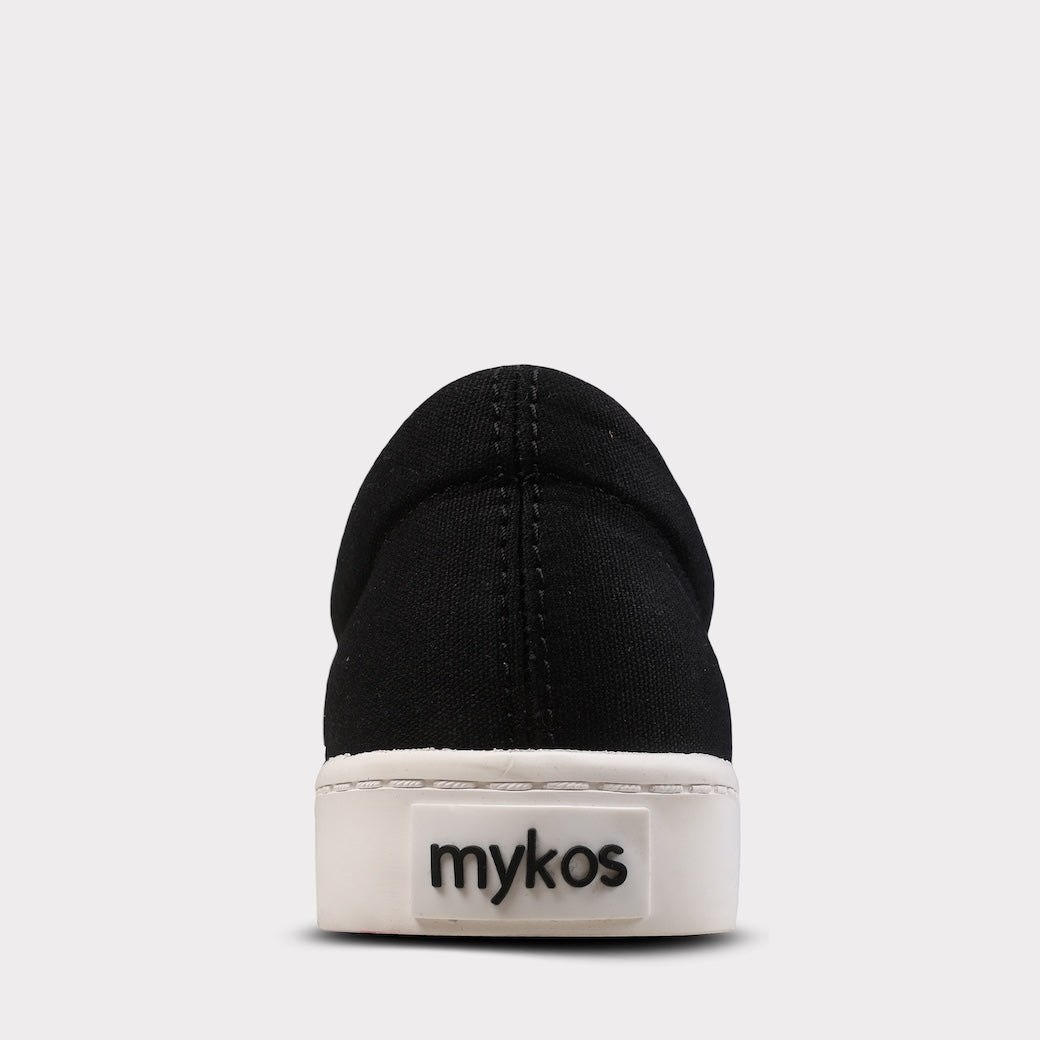  Mykos Piper Women's Slip-on Shoe - Black/Multi - Bonton