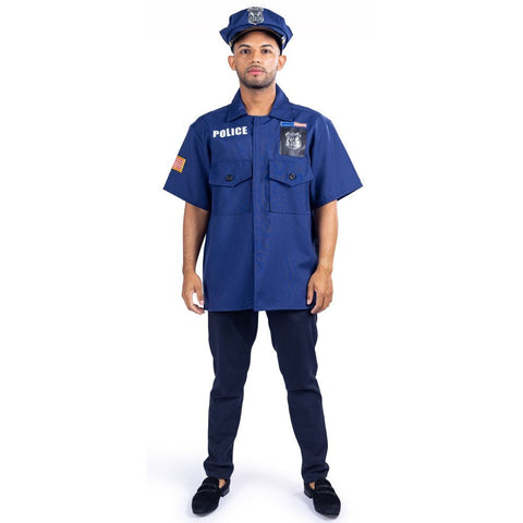Police Officer Costume - Adults by Dress Up America