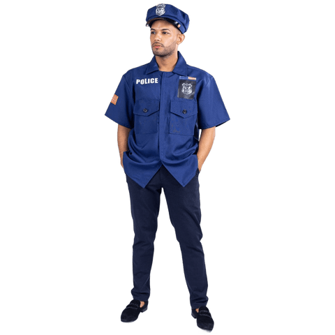 Police Officer Costume - Adults by Dress Up America