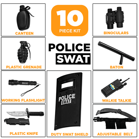 Police Toys Role Play Set - Kids by Dress Up America