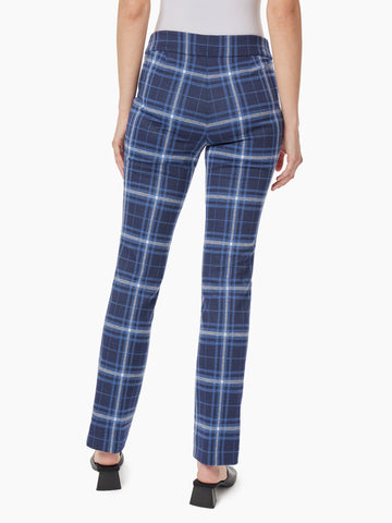 Faux Leather Pull-On Bootleg Pant