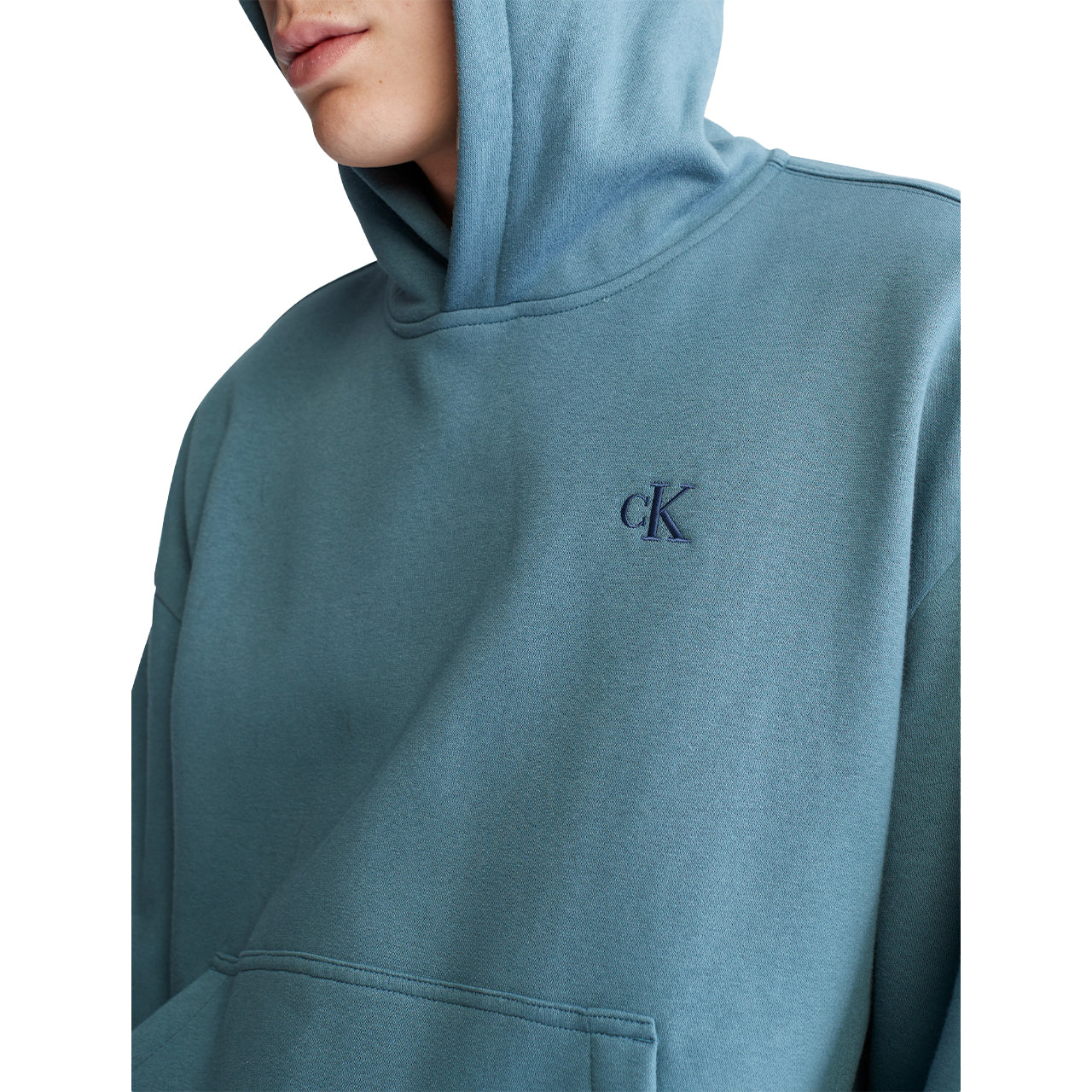  Calvin Klein Long Sleeves Archive Fleece Po Hoodie - Honey - Bonton