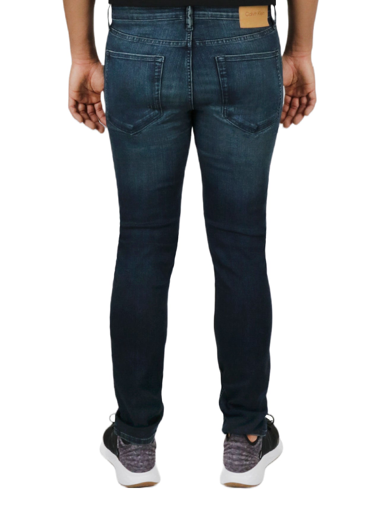  Calvin Klein Slim Jean - Boston Blue Black - Bonton