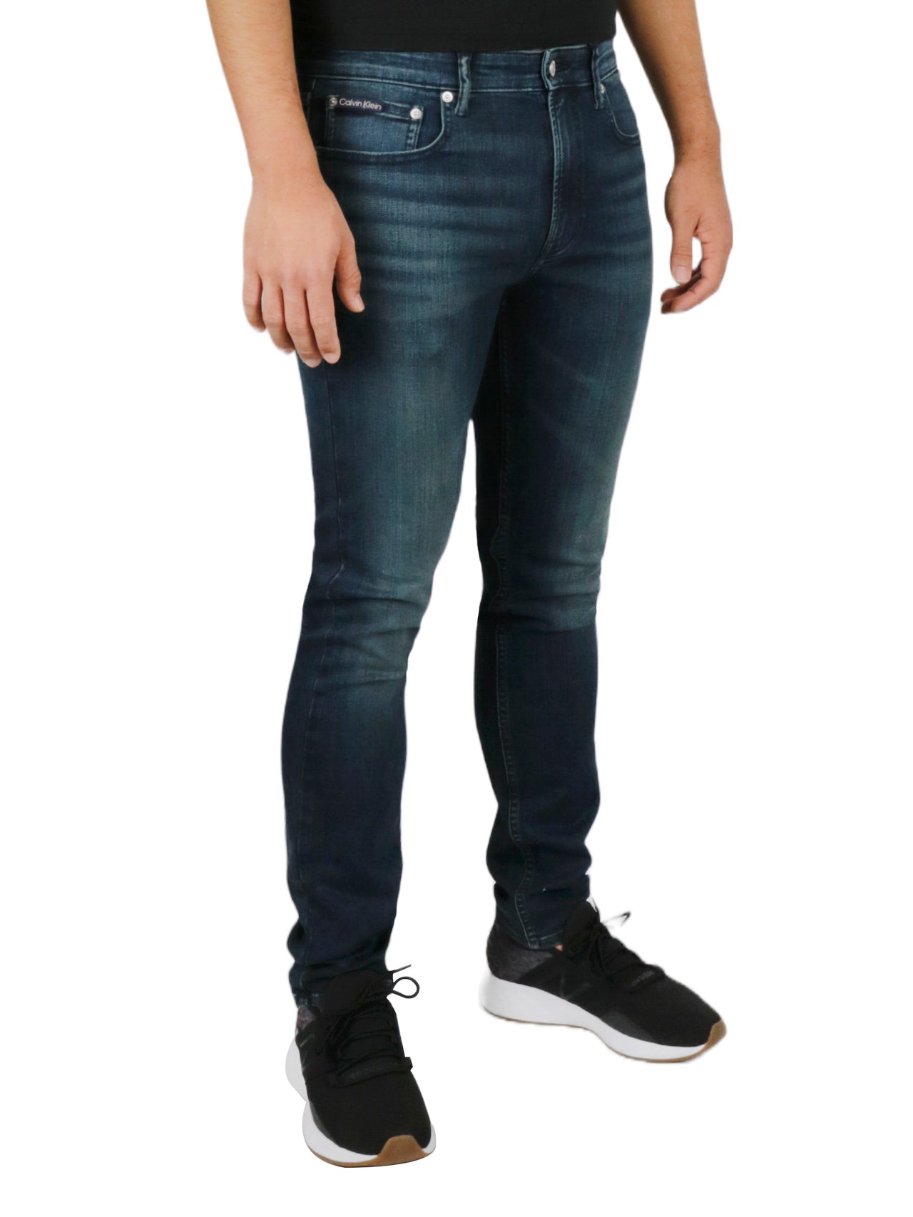  Calvin Klein Slim Jean - Boston Blue Black - Bonton