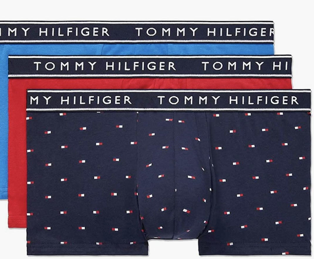  Tommy Hilfiger 3 Pack Trunk - Navy - Bonton