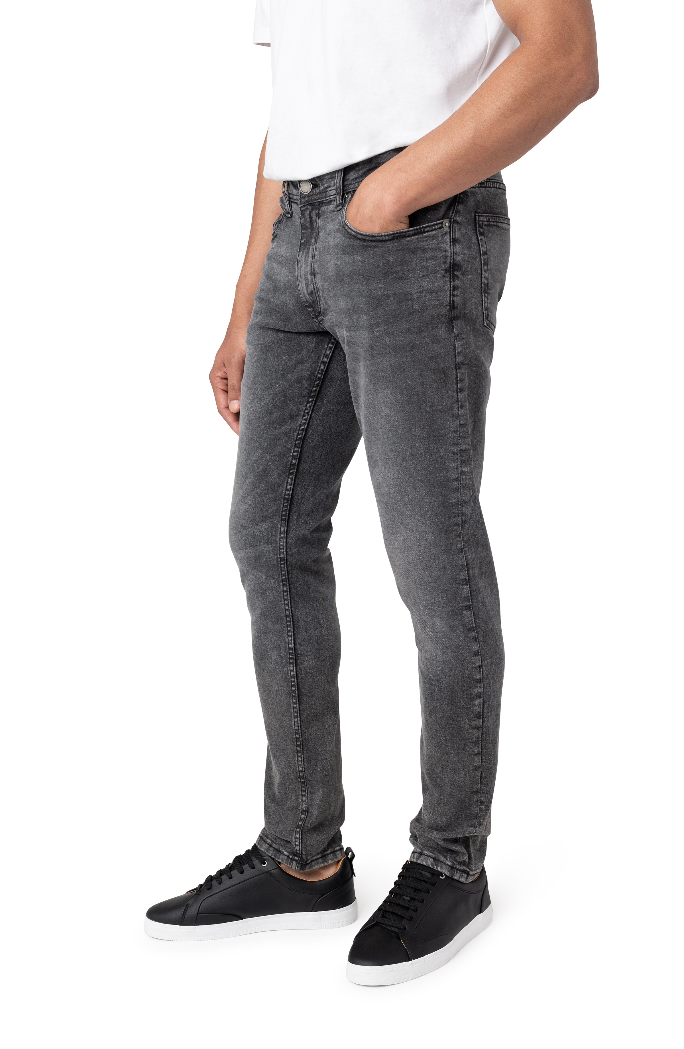  Tahari Stretch Skinny 5 Pocket Denim - Essex Wash - Bonton