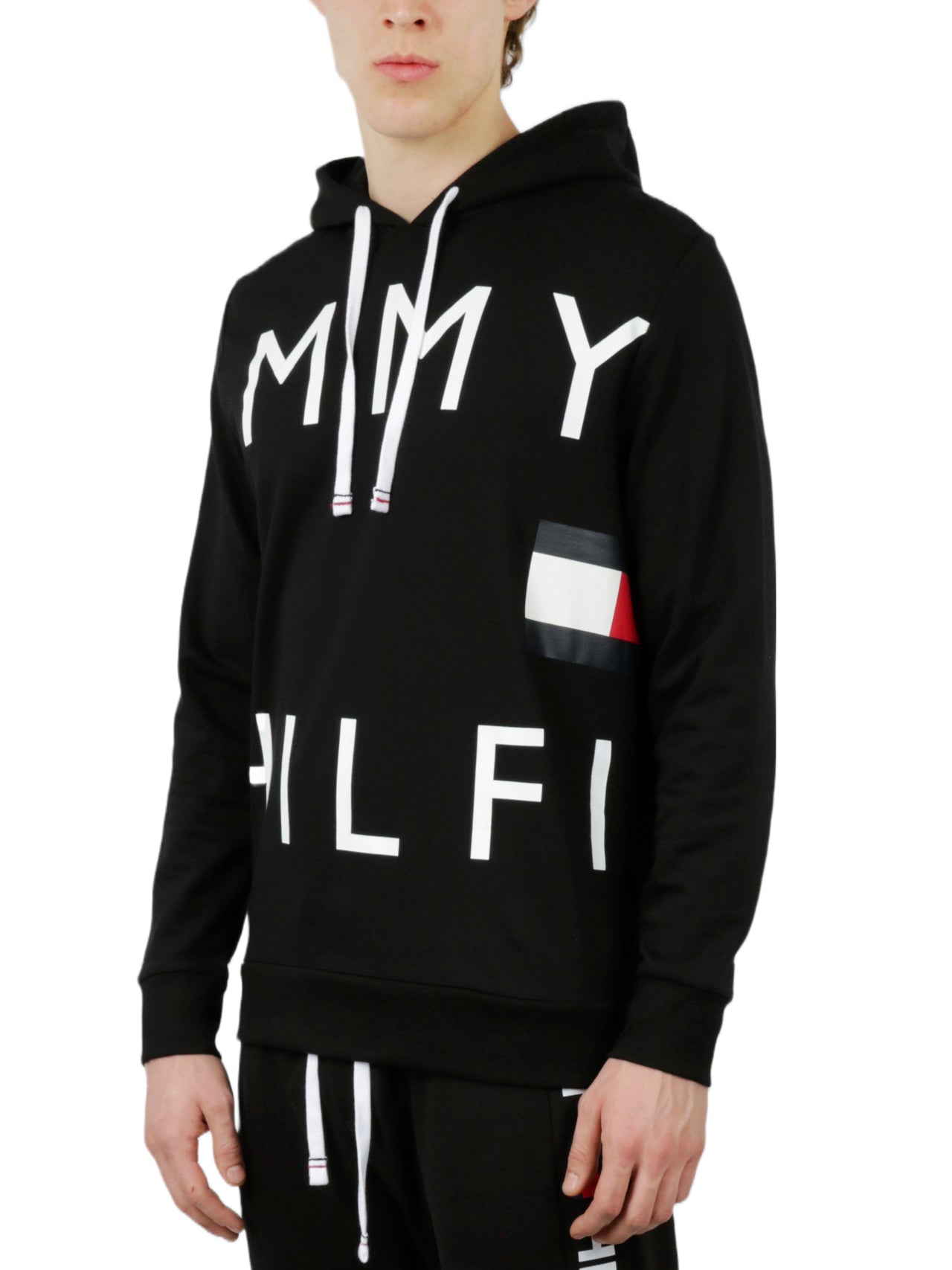  Tommy Hilfiger Long Sleeves French Terry Hoodie - Grey Heather - Bonton