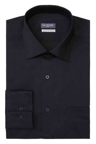 Van Heusen Regular Fit Ultra Wrinkle Free Stretch FLEX Solid