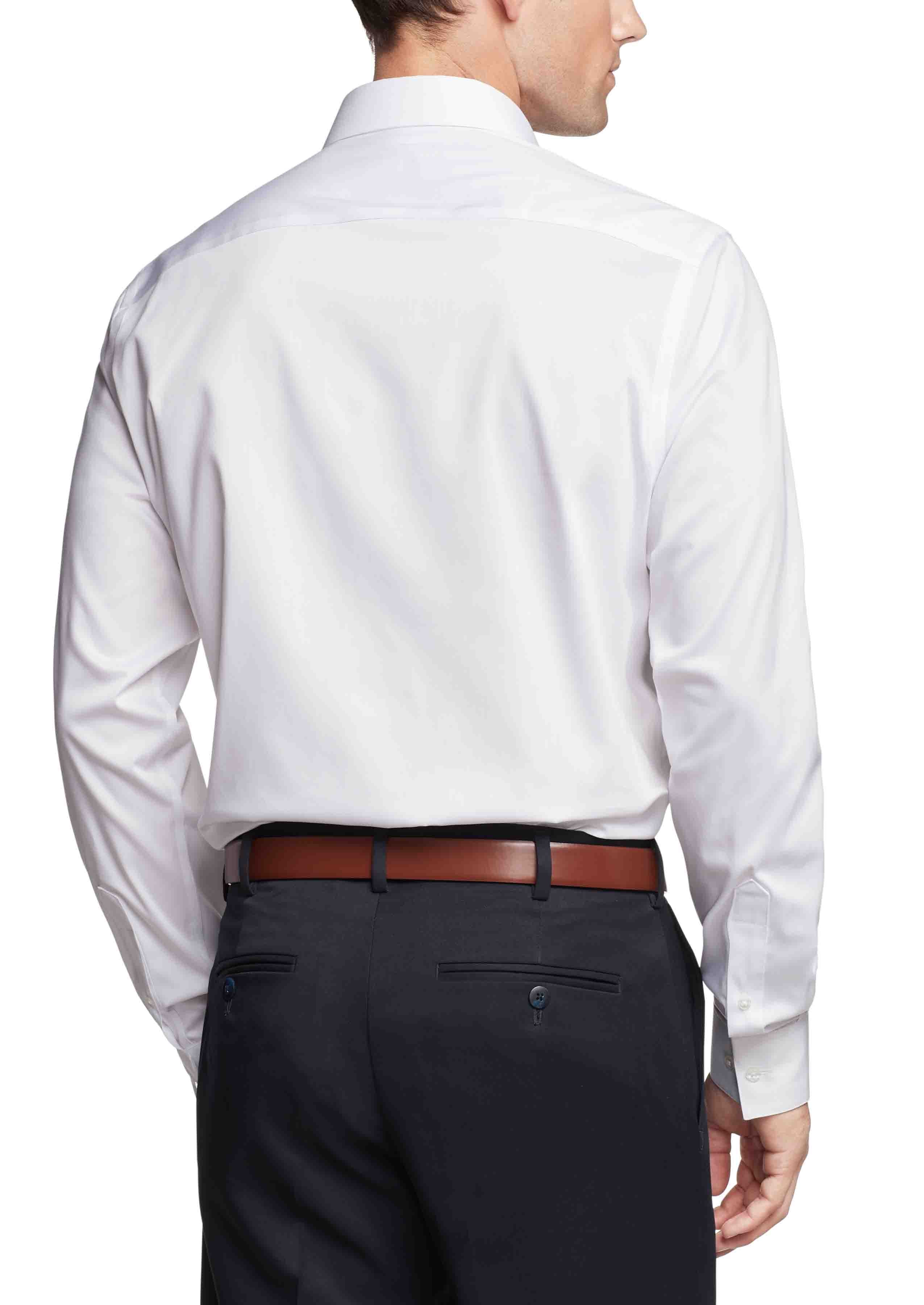 Van Heusen Van Heusen Regular Fit Ultra Wrinkle Free Stretch FLEX Solid - Black - Bonton
