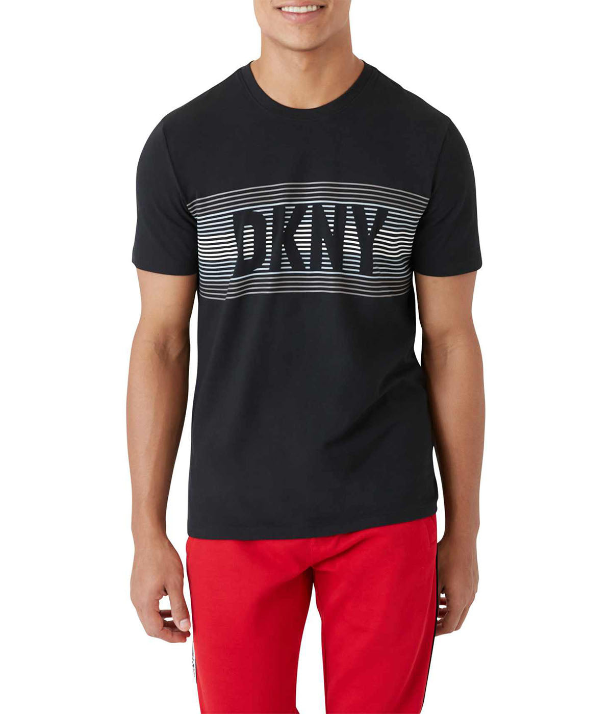  DKNY Montrose Graphic Tee - Black - Bonton
