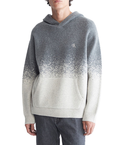 Long Sleeves Ombre Pullover Hoody
