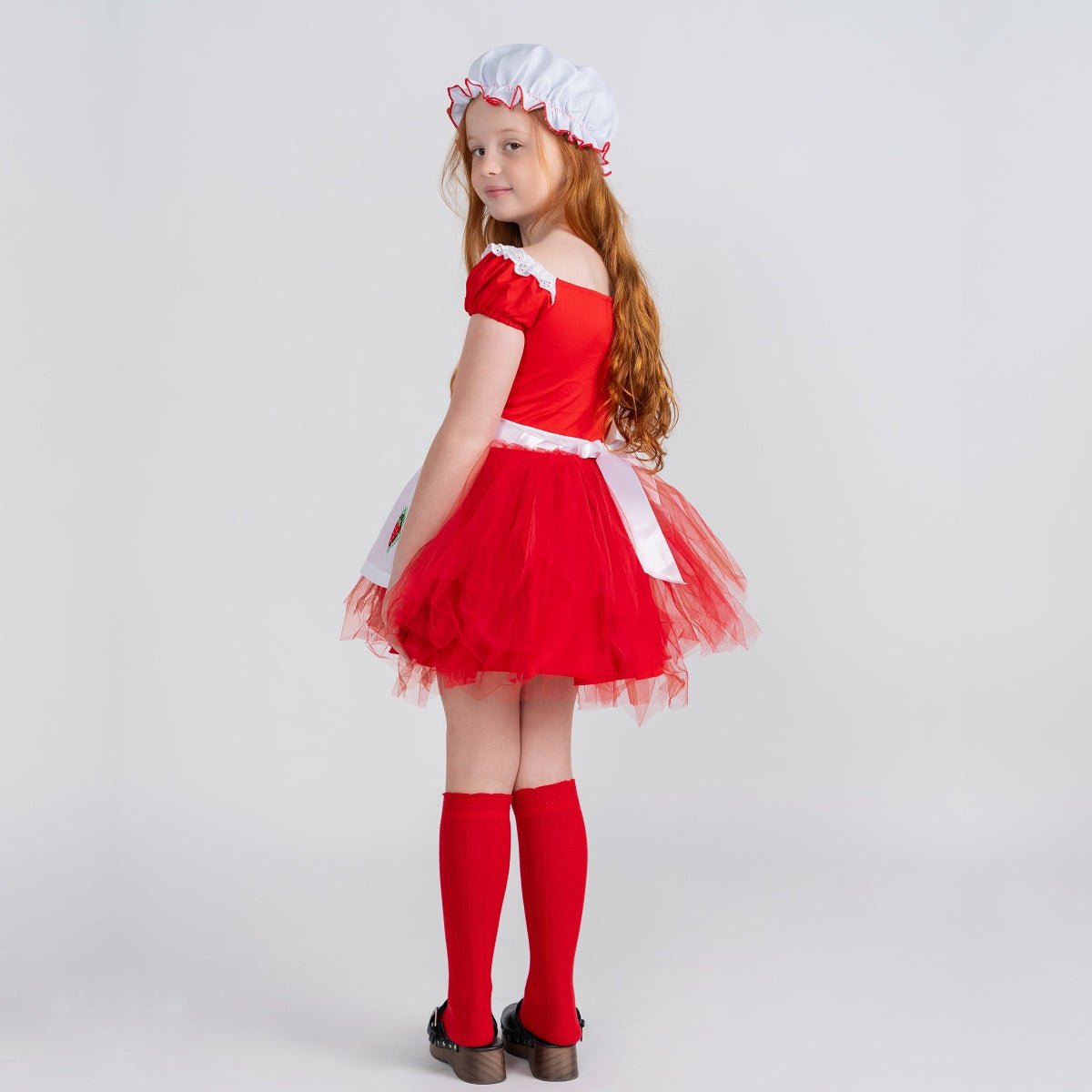  Dress Up America Strawberry Ballerina Costume - Kids by Dress Up America - Large (12-14) - Bonton