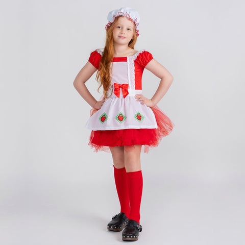 Strawberry Ballerina Costume - Kids by Dress Up America