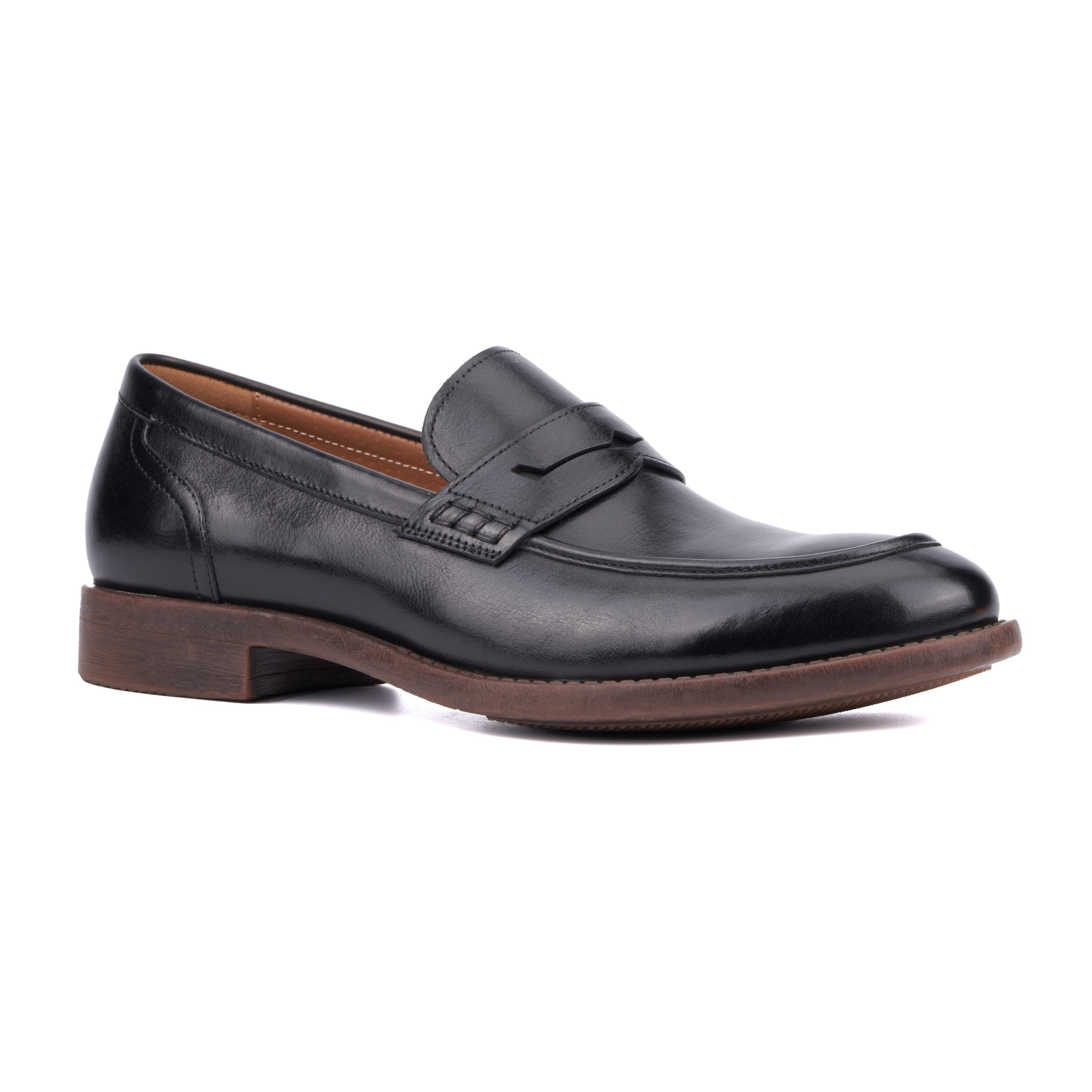  Vintage Foundry Co. Men's Harry Dress Loafers - Navy - Bonton