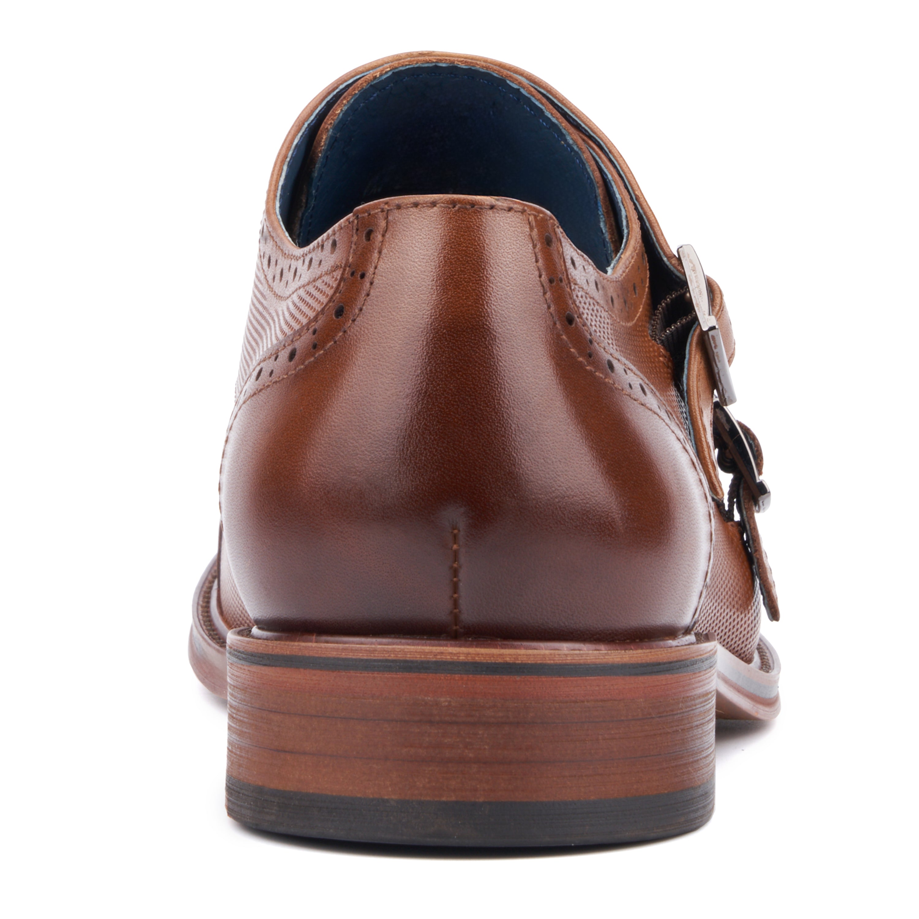  Vintage Foundry Co. Men's Morgan Dress Monk Strap - Tan - Bonton